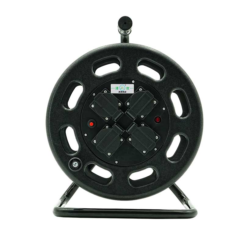 High end One tube formed cable reel made in China, American standard  125V15A 320mm-Zeyou